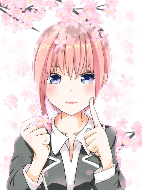 ちょっと春っぽい中野一花(五等分の花嫁)