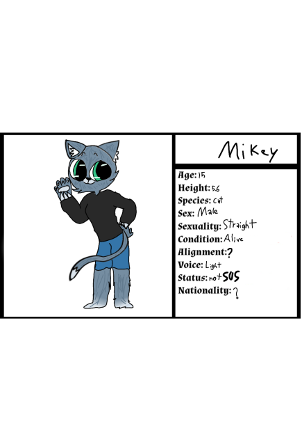 Furry OC for Naleigh Hunter! COLORED IN