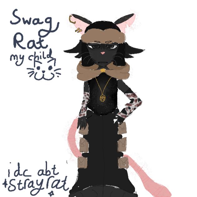 Swag rat ( my oc)