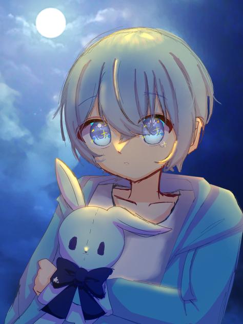 回る空うさぎ　ころんくん