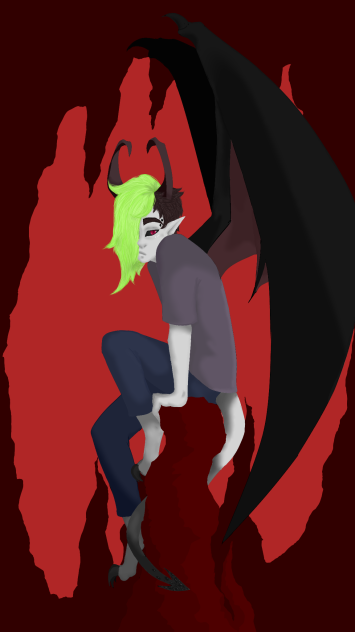 demon oc - ibisPaint