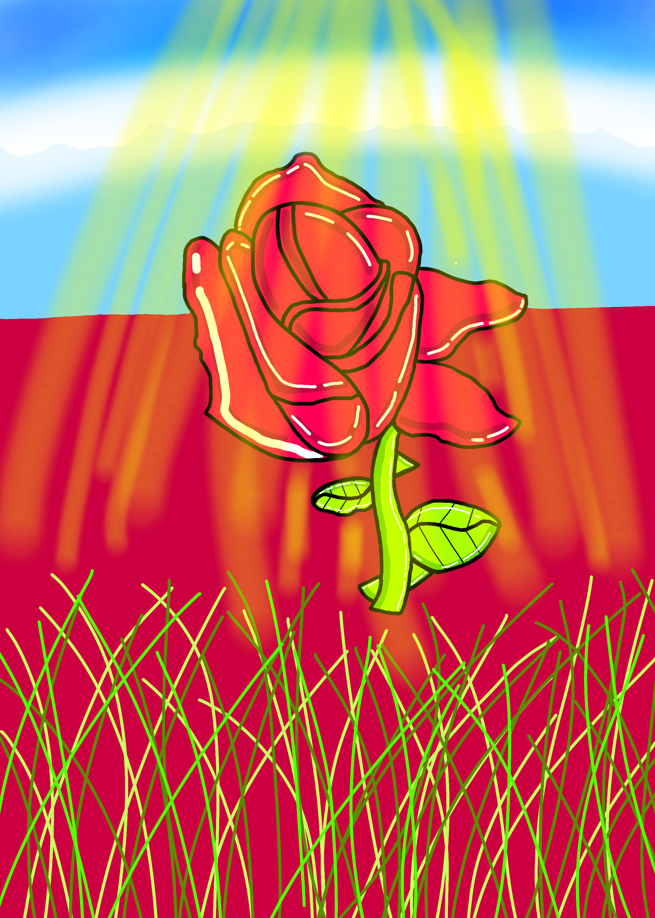 Rose - ibisPaint