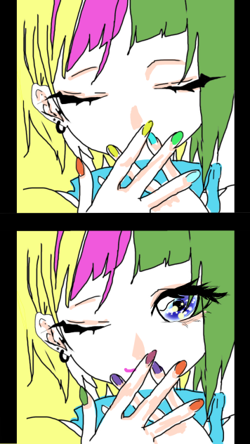 塗らせていただきました。