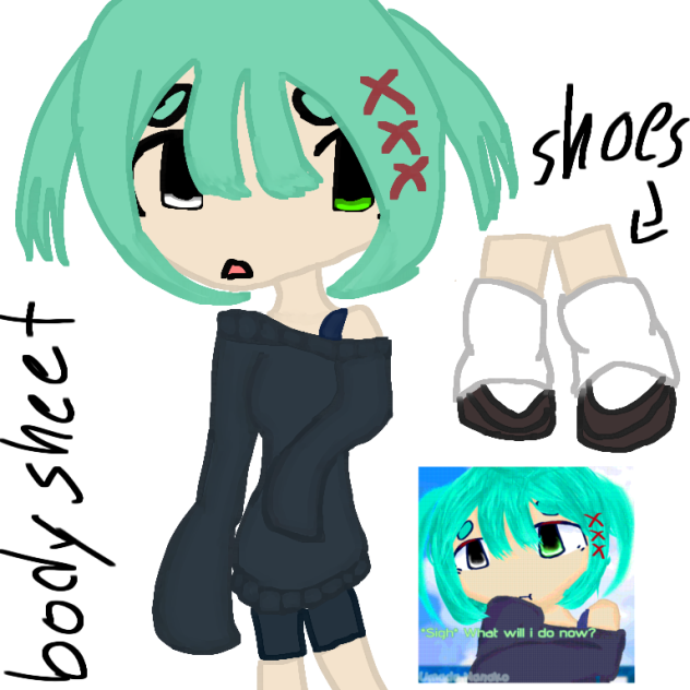 ouichi body sheet (rushed)