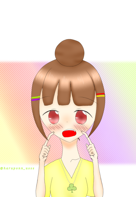 てへっ Ibispaint