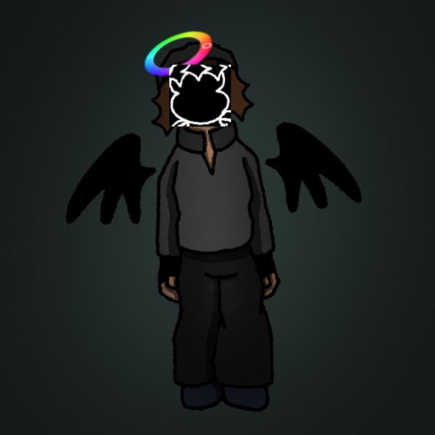 trying the rainbow halo thing with twigs