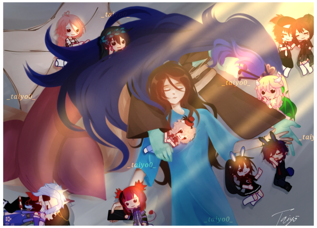 sleeping time - ibisPaint