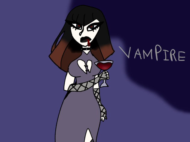 vampire olivia rodrigo drawing