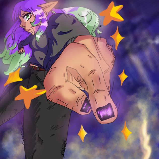 Valender uses her Powers!