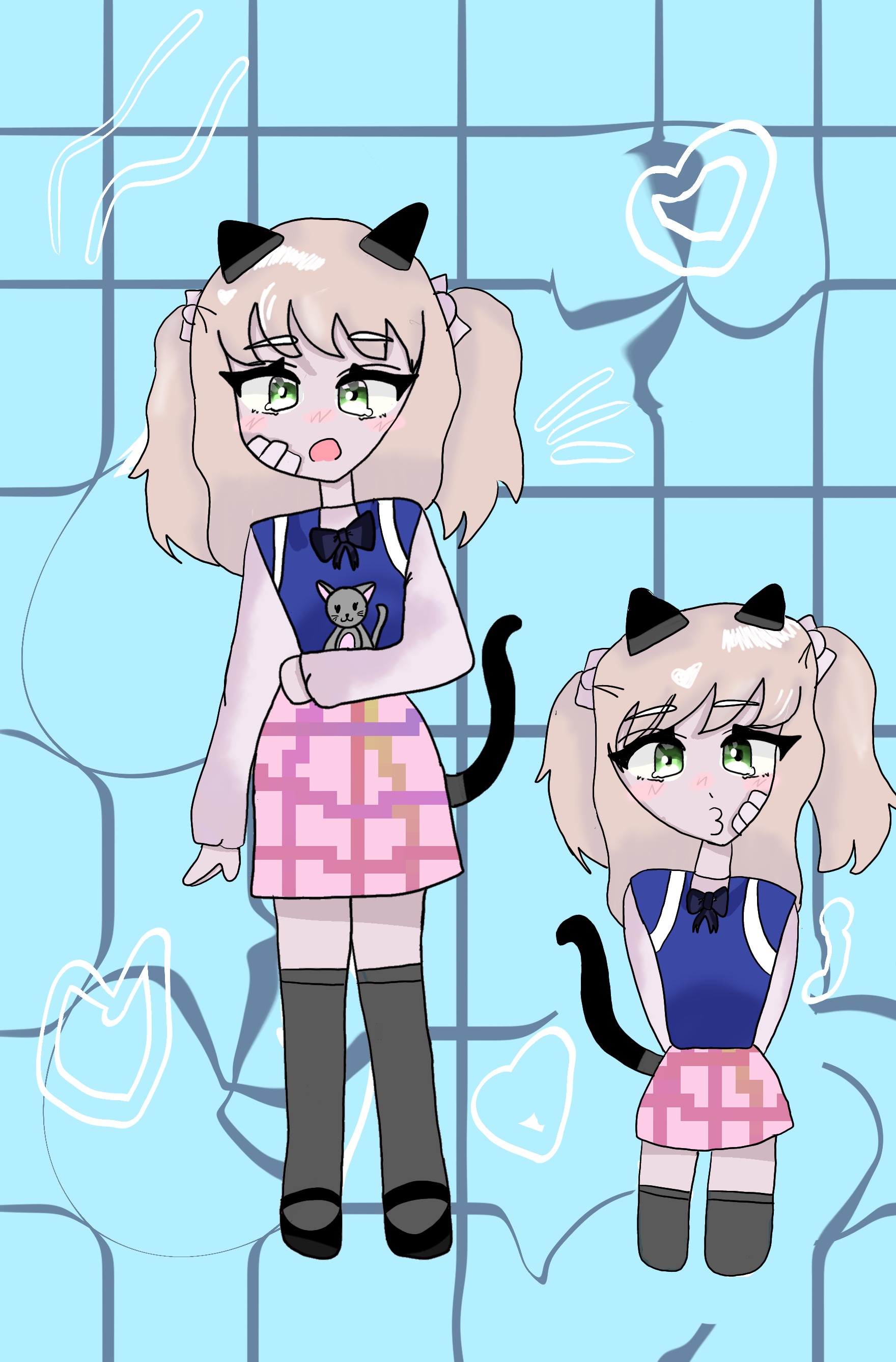 time for school 🏫🩷 - ibisPaint