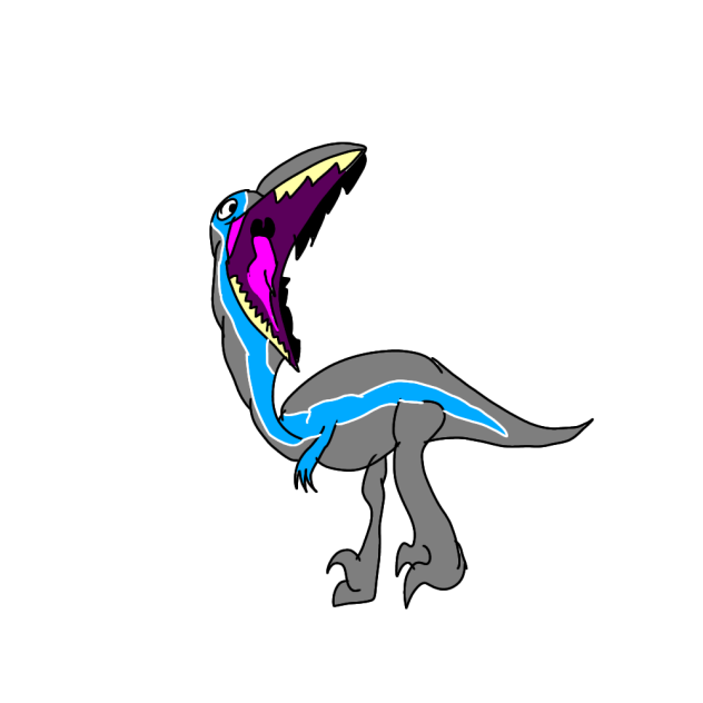 Velociraptor Blue