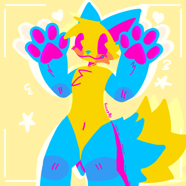 !Slight eye-strain! Funky color pallette