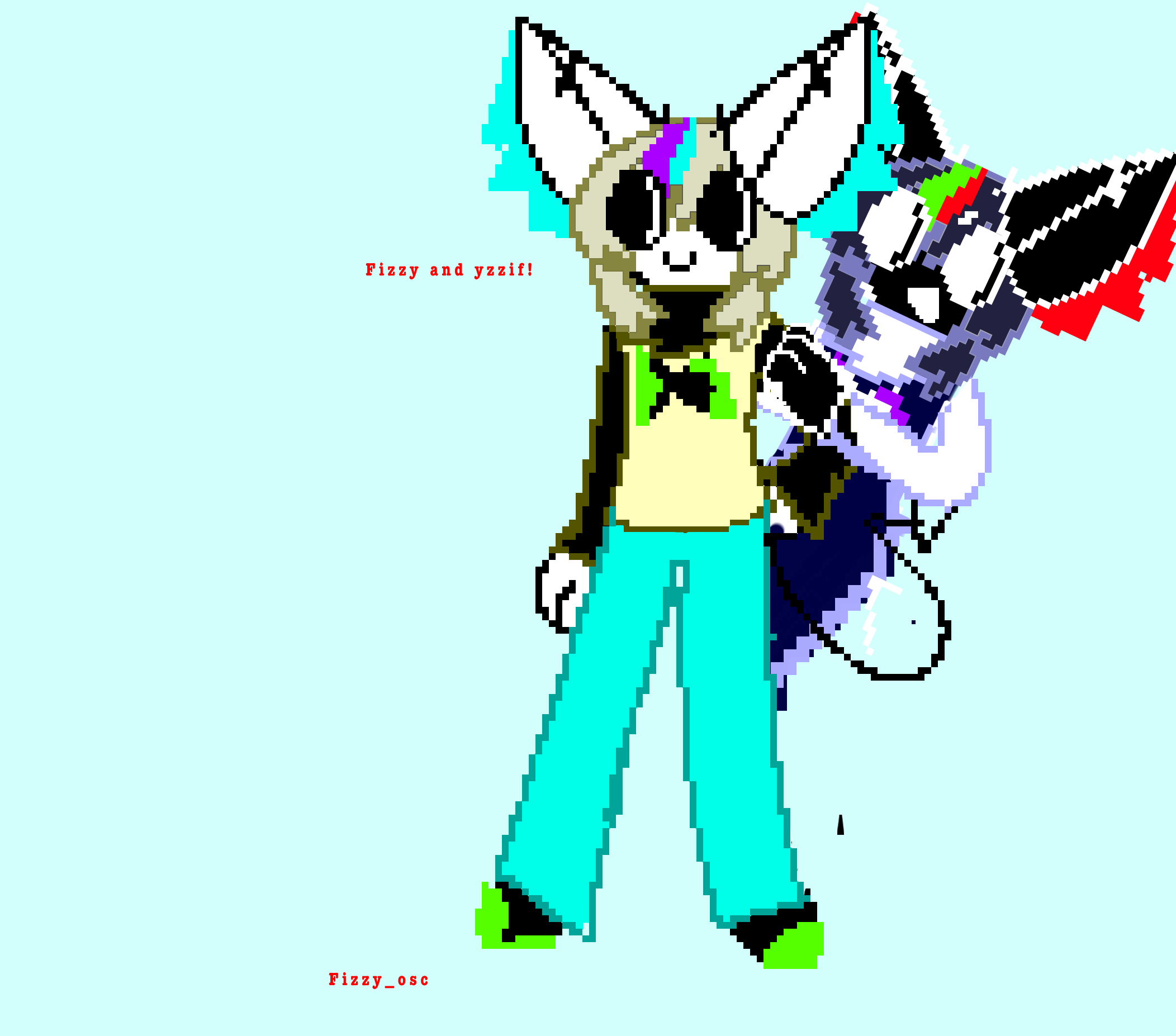 Fizzy and yzzif - ibisPaint