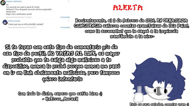 Cuentas spam de Ibis Paint