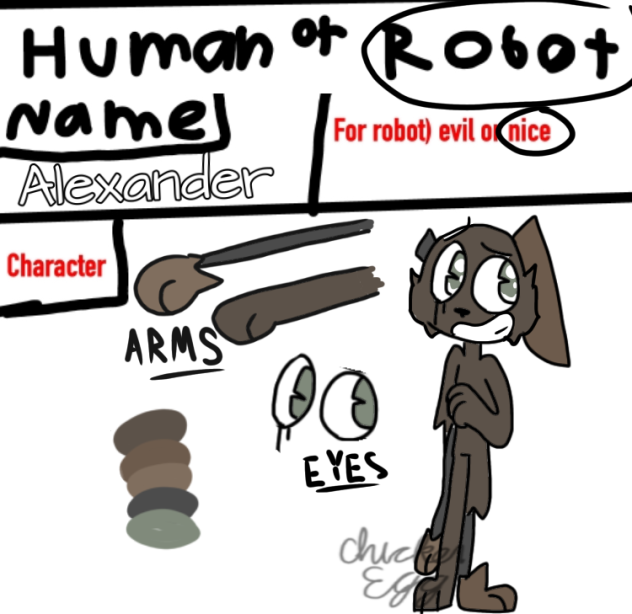 New oc! For Robot