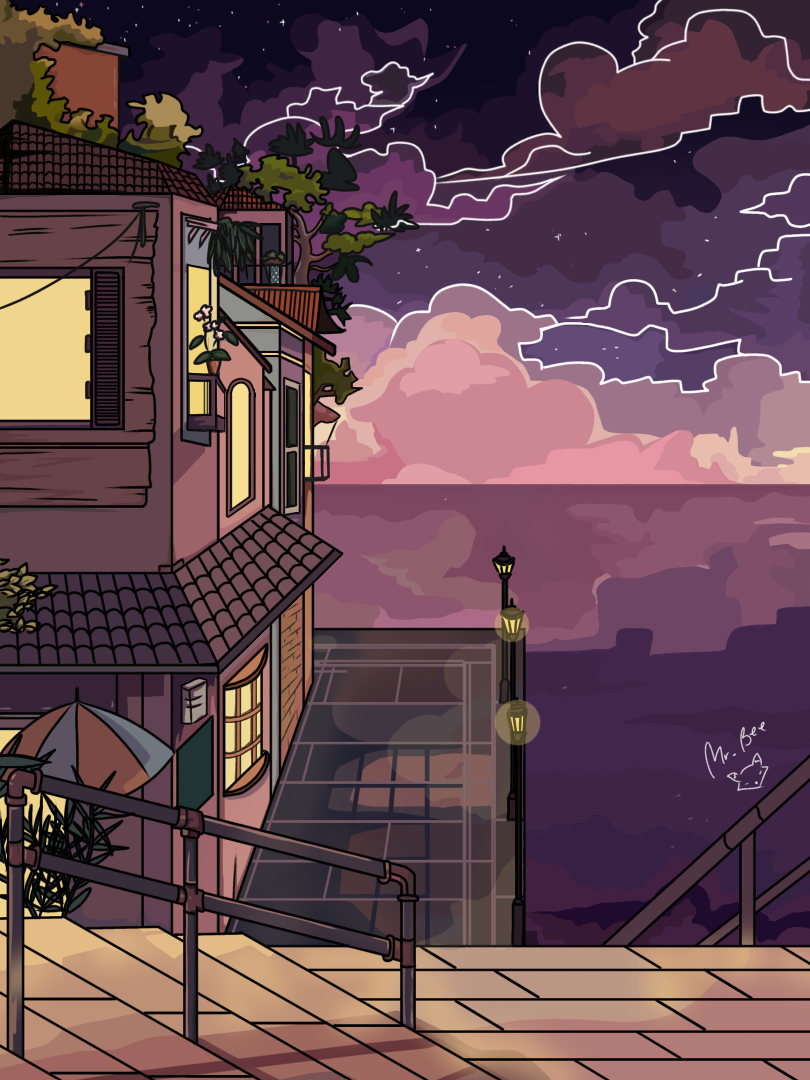 Sea Shore - ibisPaint