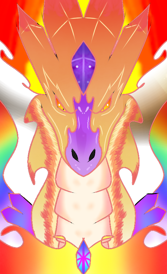 speedpaint dragon galaxy - ibisPaint