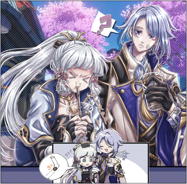 Kamisato Ayaka & Ayato - Genshin Impact