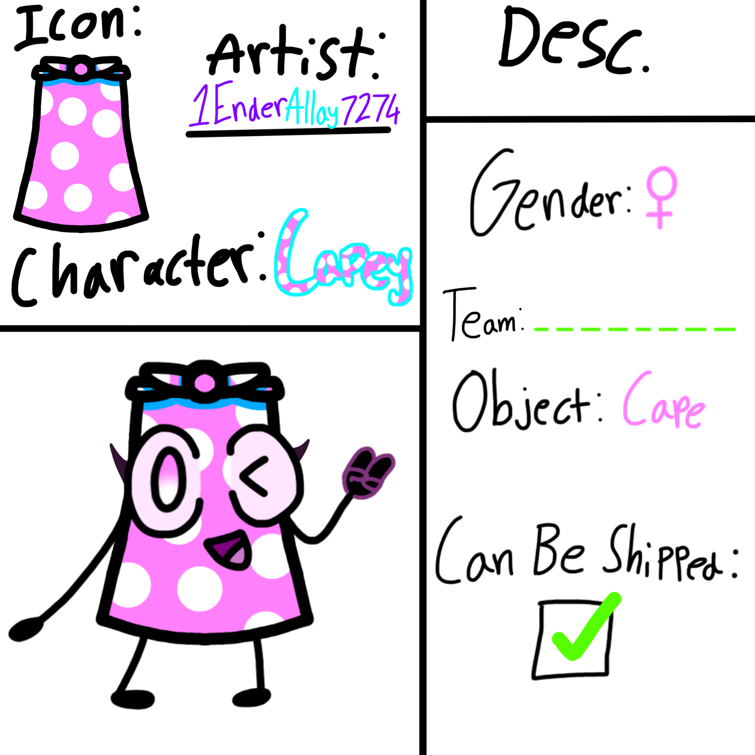 Object Battles OC I Capey - ibisPaint