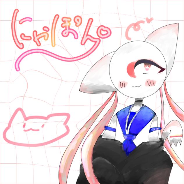 ただ無心で描いたにゃぽん