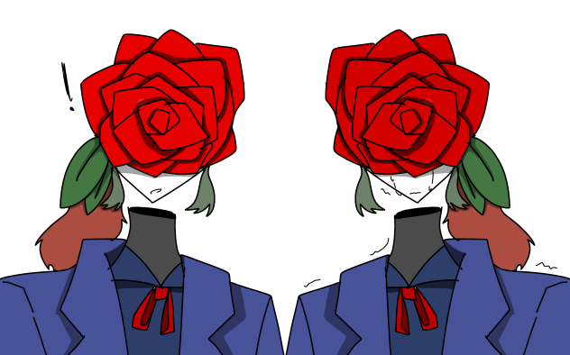 レドくん！ドレくん！擬人化！