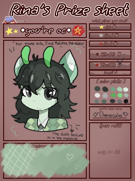 For another prize entry!!!