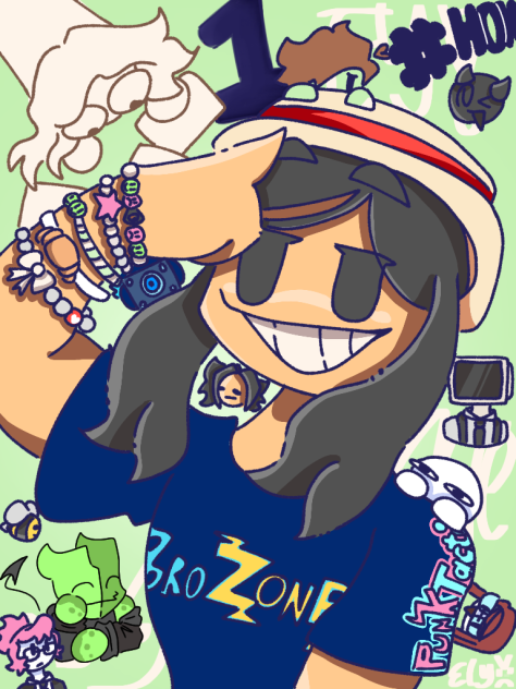 1 yr anniversary on ibis paint