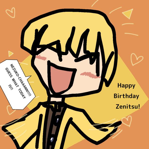 Happy Birthday Zenitsu!