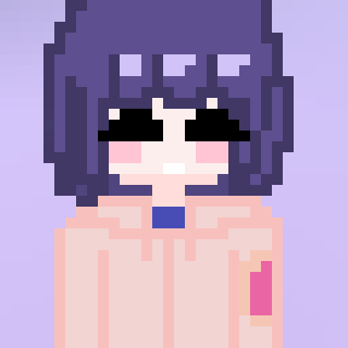 Hinata Hyuga Pixel Art!