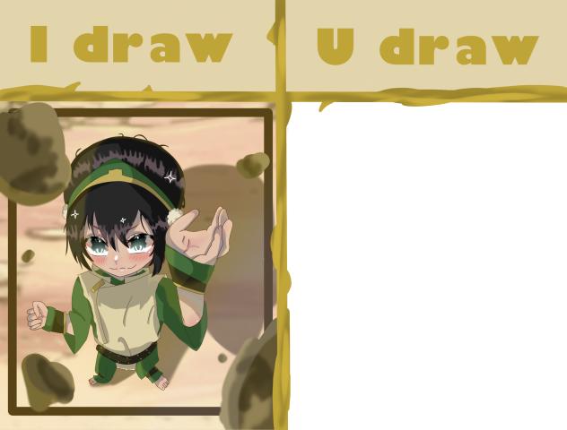 I draw u draw Toph