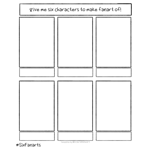 Six fan arts