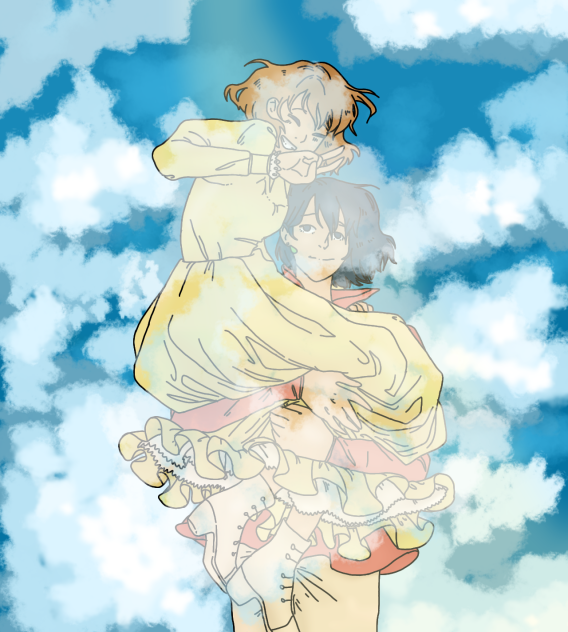 Howl Pendragon and my OC updated