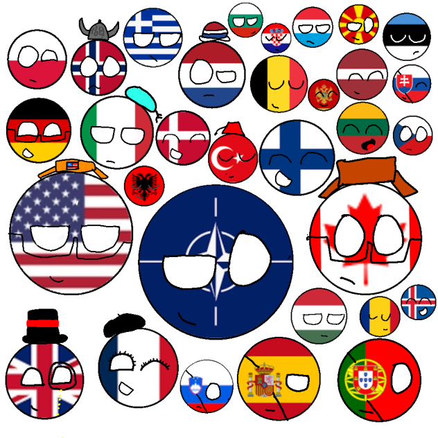 Nato countries (with finland)