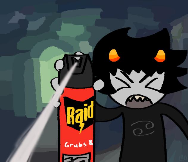 Karkat Bugspray Meme