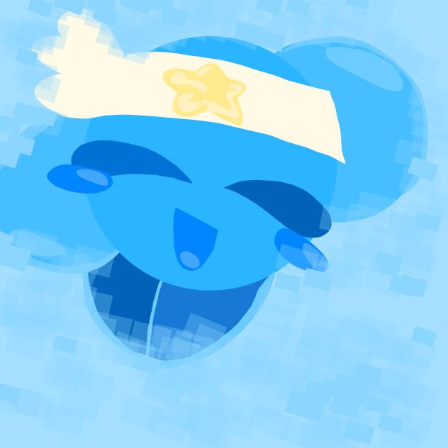 Kaiby❗️or blue kirby❗️