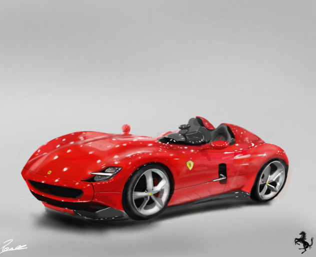 Ferrari Monza 6.5 V18 - ibisPaint