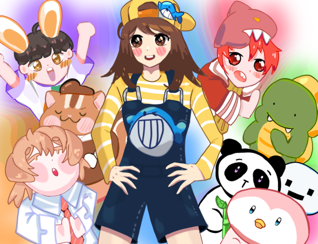 잠뜰 팬아트