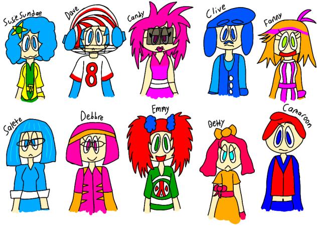 New designs for the Just Dancers