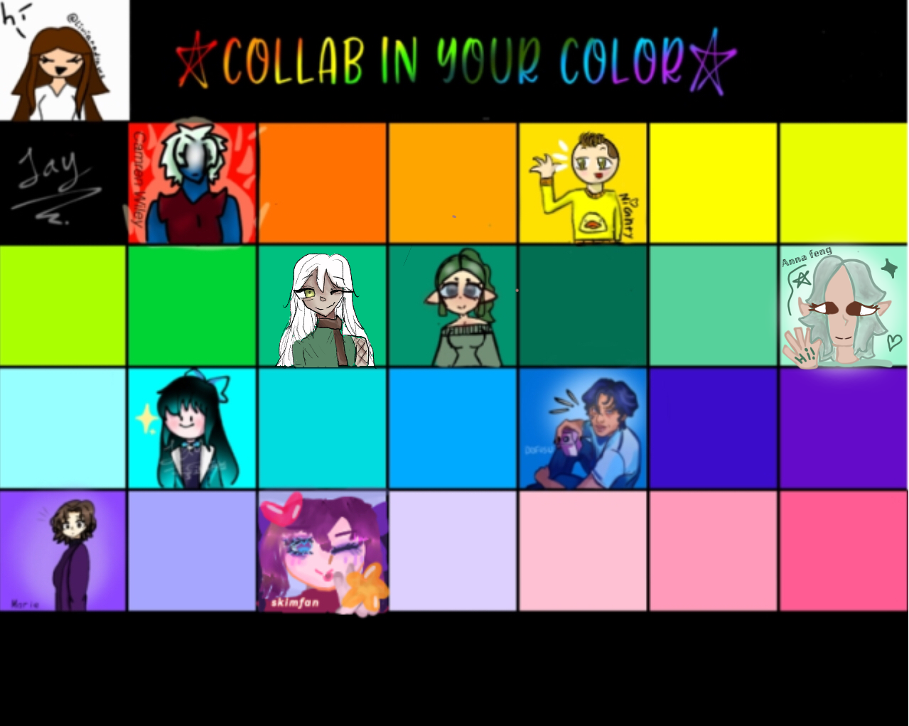 Collab in your color - ibisPaint