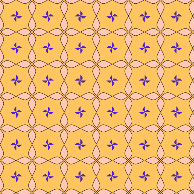 Summer Pattern - Orange