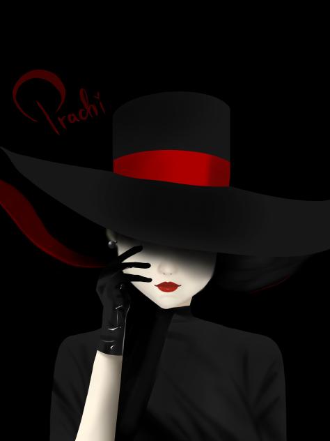 🎩💄🖤❤️