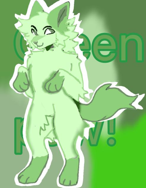 Green paw