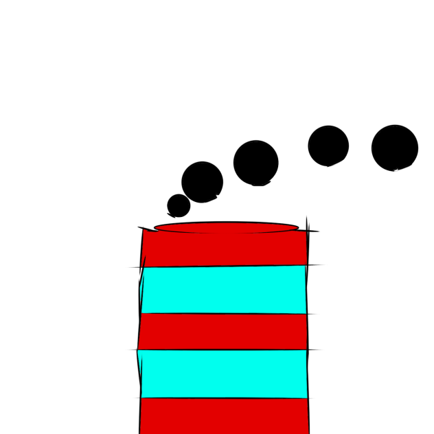 дым из трубы - ibisPaint