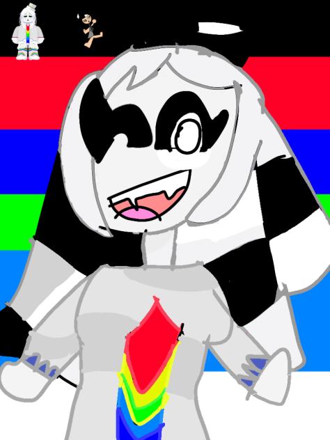 Fusión Rainbow NOOBIES And Llib!! 🌈🖤🤍