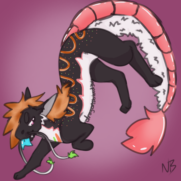 art trade with skyfoxart