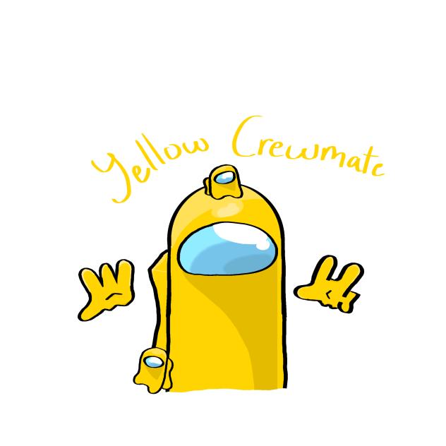 Yellow Crewmate remade in imp v4