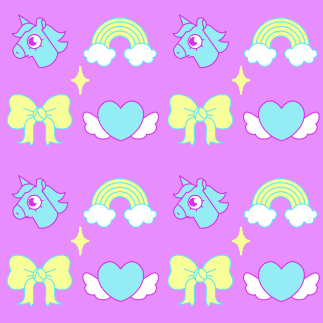 Magical sky pattern - ibisPaint