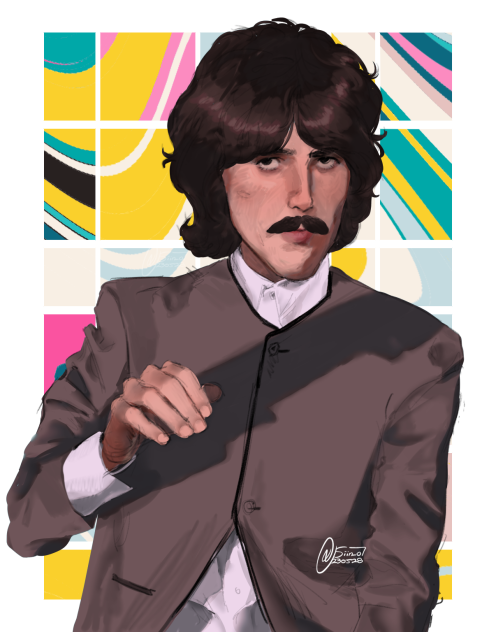 George Harrison 20230528 - ibisPaint