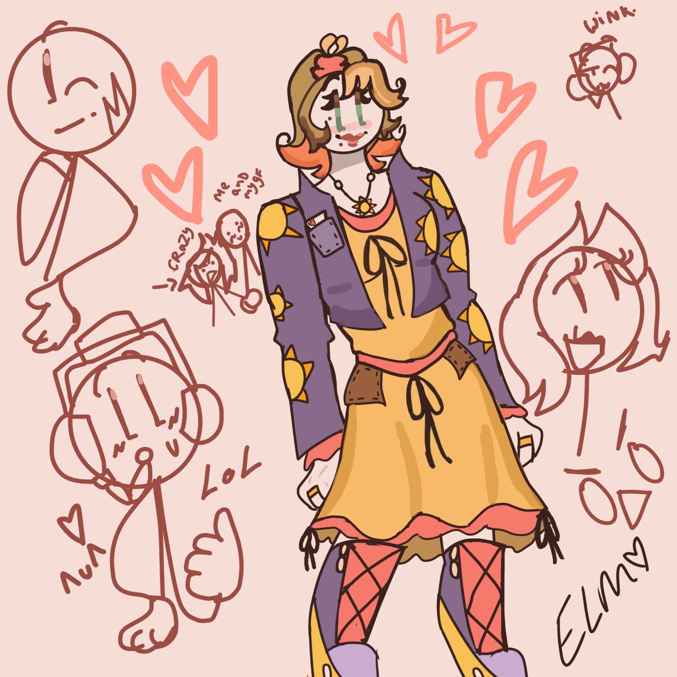 HENRY STICKMIN PERSONA!! (With extra art - ibisPaint