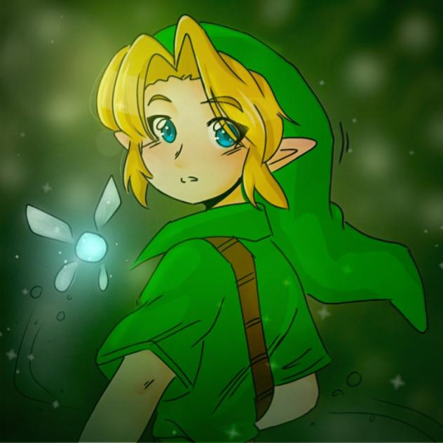Unfinished-- OoT Kid Link - ibisPaint